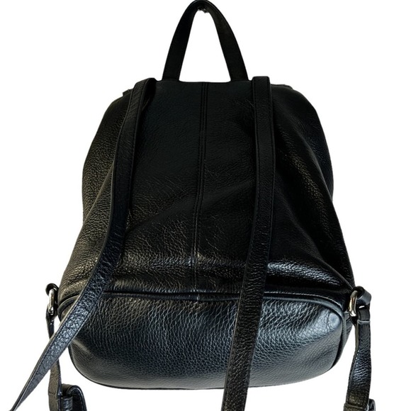 Coach Black Leather Backpack - Picture 4 of 8